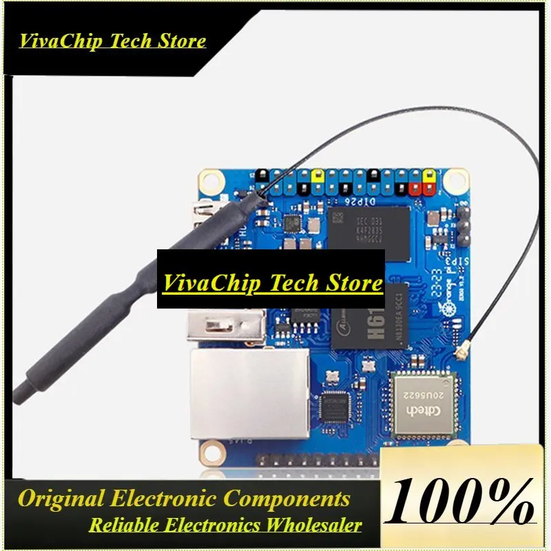 VivaNew Tech 2X For Orange Pi Zero 3 4GB RAM Single Board Computer H618 Chip Wifi-BT5.0 LPDDR4 Gigabit Development Board