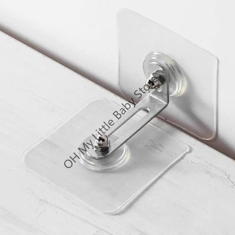 

M76C 4 ​​шт. Мебельные анкеры с защитой от опрокидывания Мебельные ремни Регулируемая пряжка против падения