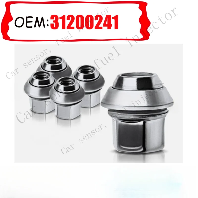 Q+ 5Pcs/lot Wheel Lug Nuts Dried Fruit Tire Bolts for Volvo S40 XC60 31200241