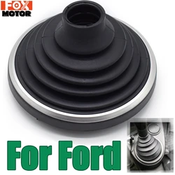 Gear Shaft Rubber Gaiter Gear Shift Knob Gaiter Boots Dust Cover Bottom Frame Black For Ford Fiesta Fusion 2003 2005 2006 2007