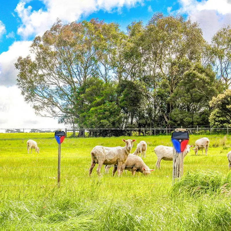 Wireless Solar Powered Alarm Human Body Sensing Light Sensing Alarm With Waterproof Function For Outdoor Warning