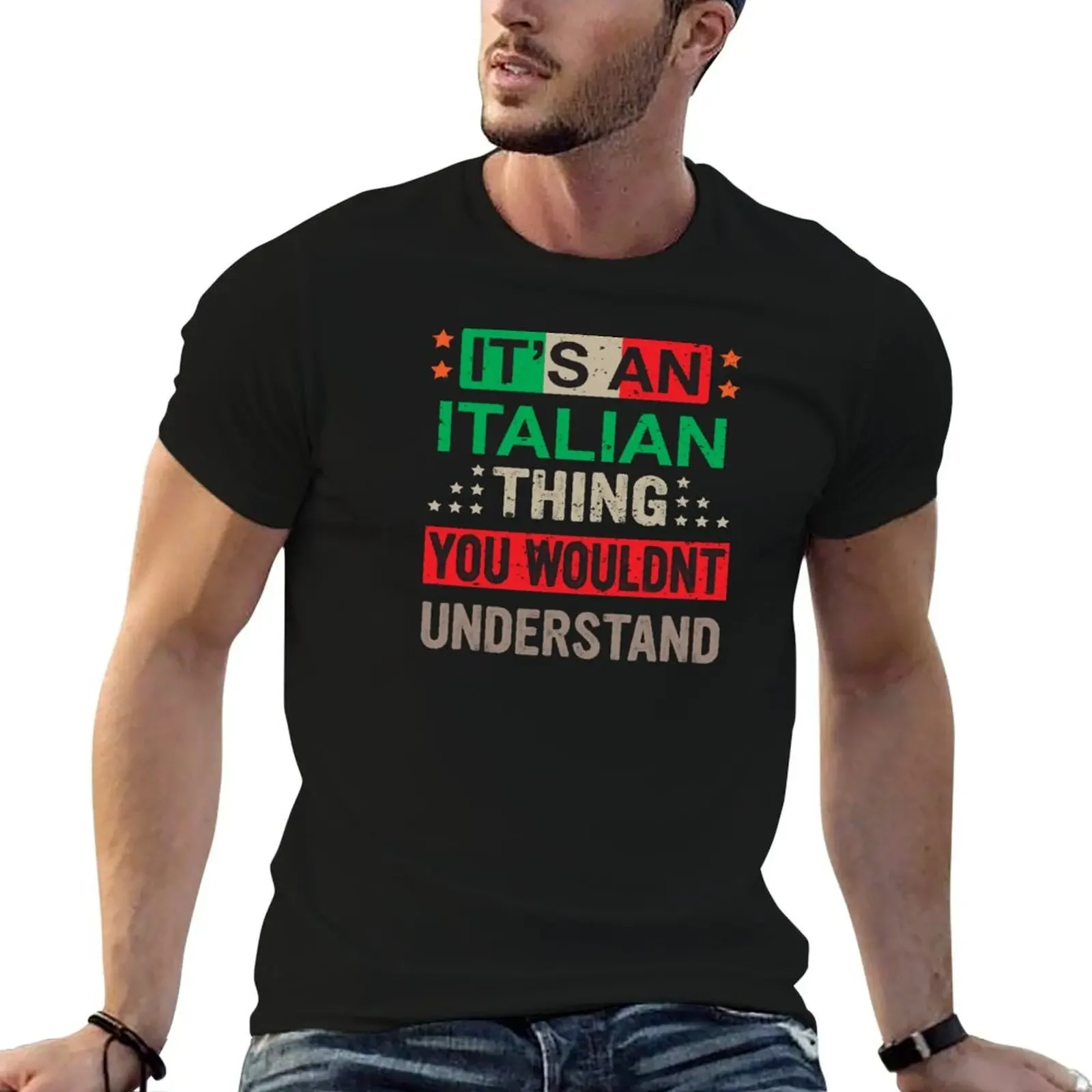 It’s an Italian Thing you wouldn’t understand – Italian flag colors Quotes T-Shirt Blouse heavyweights plus size men clothing