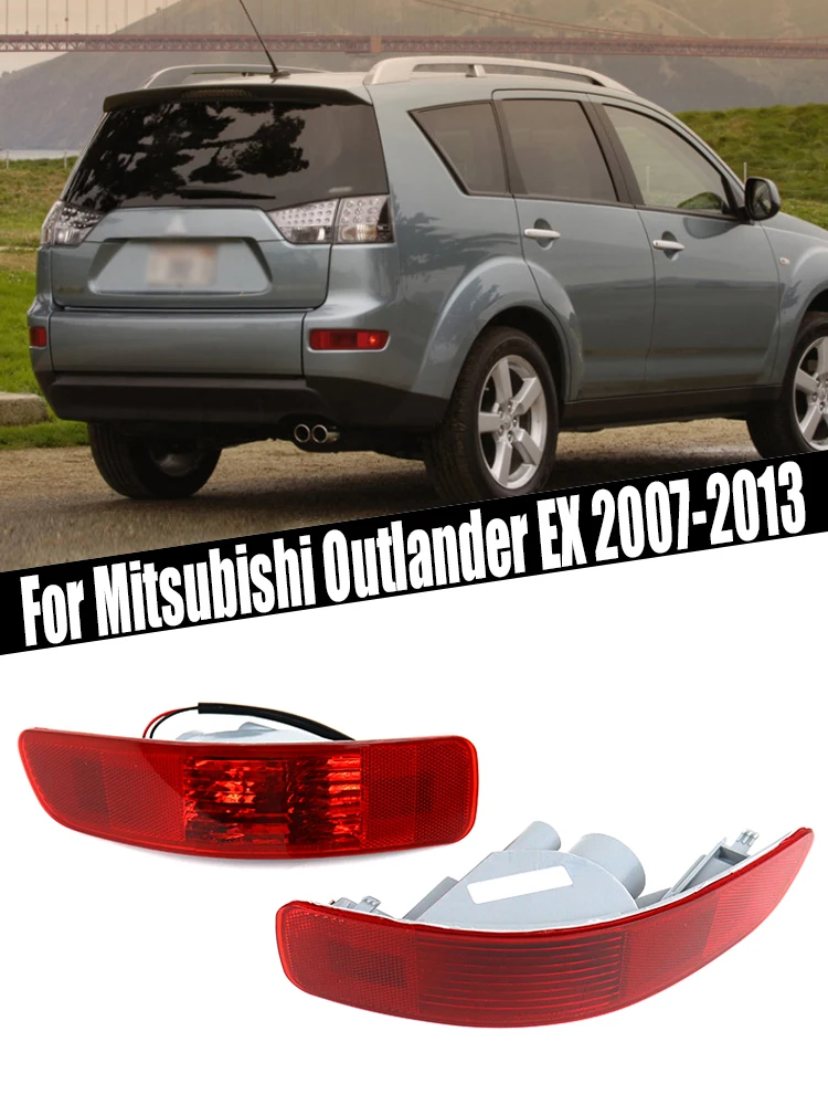 

Car Rear Tail Fog Light Bumper Lamp Reflector For Mitsubishi Outlander EX 2007 2008 2009 2010 2011 2012