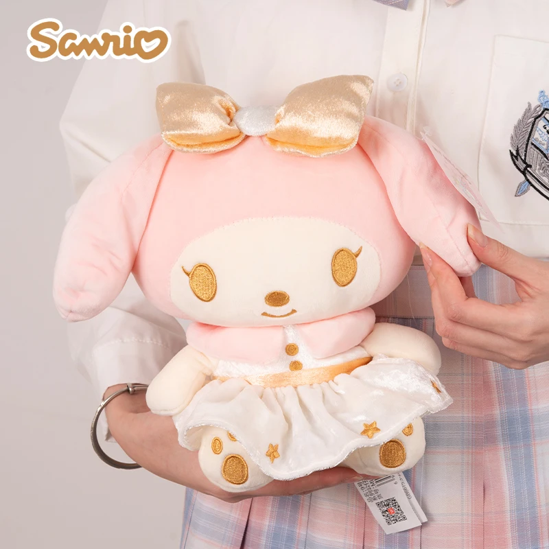 

Sanrio Hello Kitty Melody Cinnamoroll Kuromi Pochacco Plush Toy Kawaii Stuffed Doll Give your Girlfriend a Gift