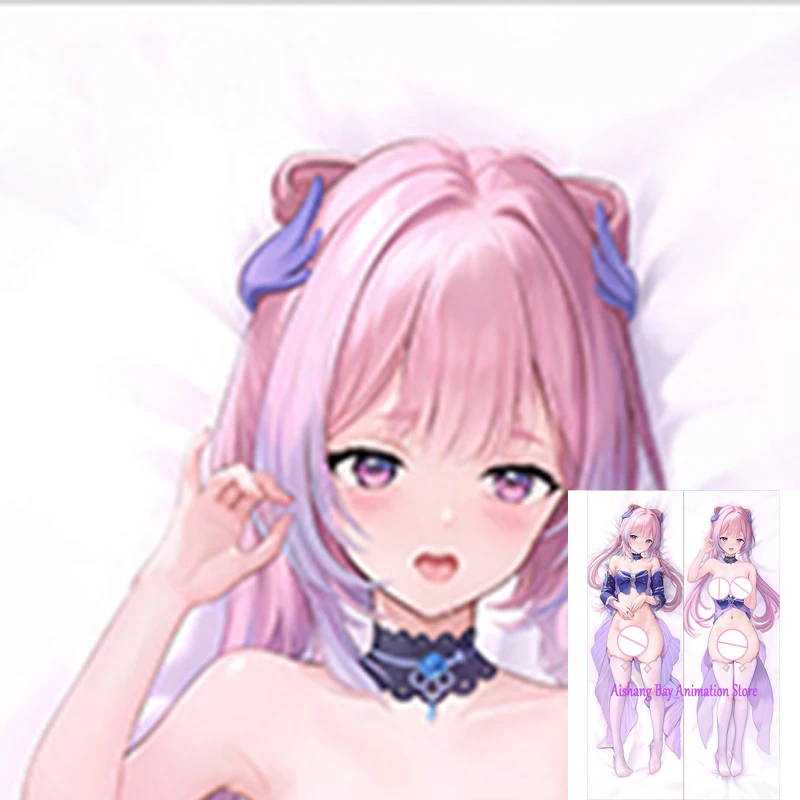 

Dakimakura Anime Sangonomiya Kokomi 2 Side Printed Hugging Pillowcase Cushion Bedding Decor Pillow Cover