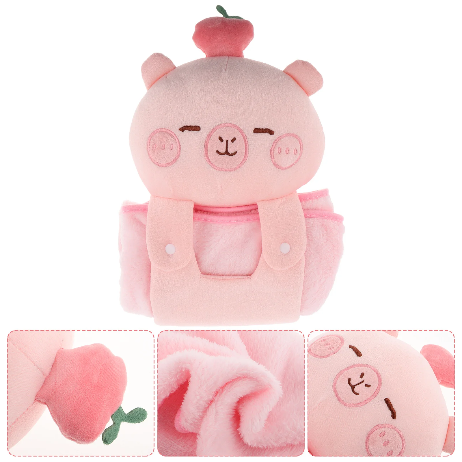 

Мягкая автомобильная подушка 2-в-1, складное легкое дорожное офисное портативное одеяло двойного назначения, подушка для кемпинга, автомобильное сиденье