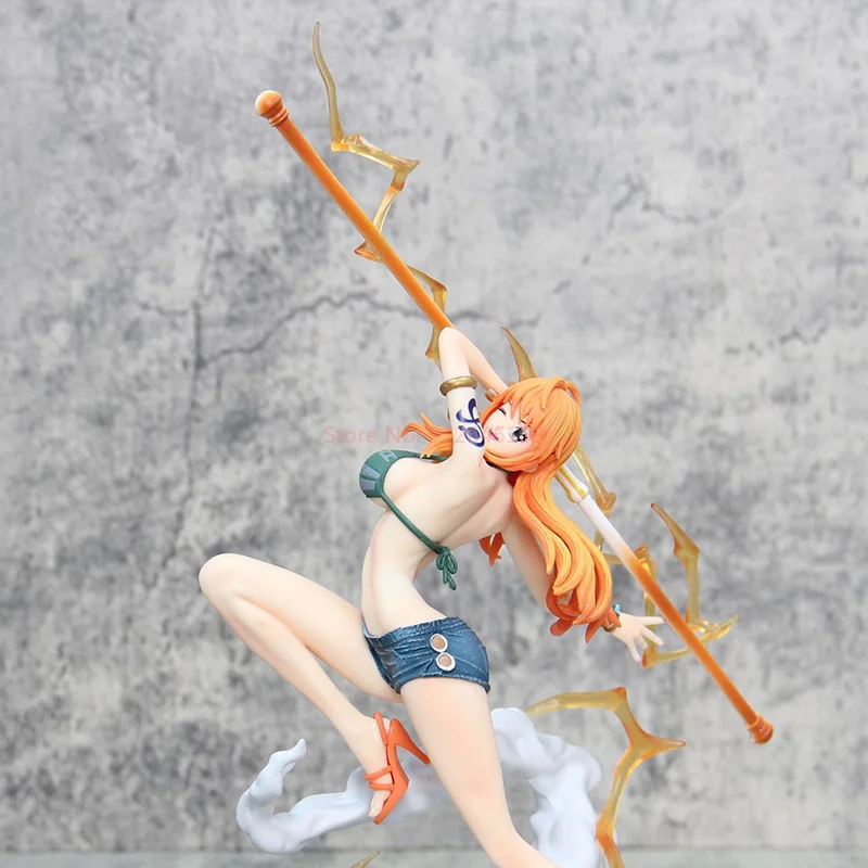 29cm Anime One Piece Nami Figures  Action Figurine Hentai Pvc Model Collection Ornaments Around Animation Boy'S Birthday Present