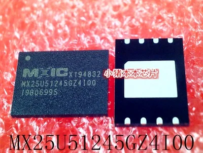 1pcs New Original MX25U51245GZ4I00 MX25U51245GZ4100 QFN-8