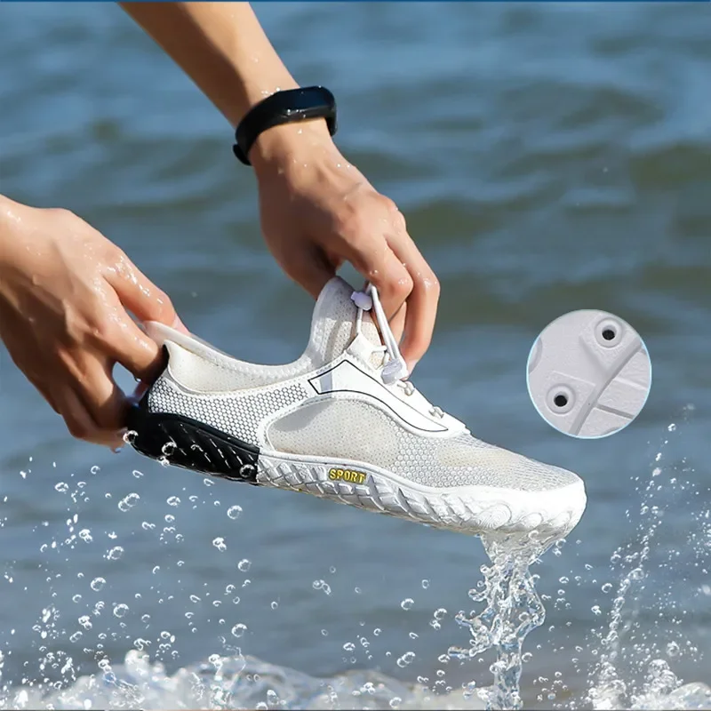 Water Shoes Men Wading Beach Shoes Women Lightweight Quick Drying Water Socks Surfing Yoga Swimming Shoes Water Sports