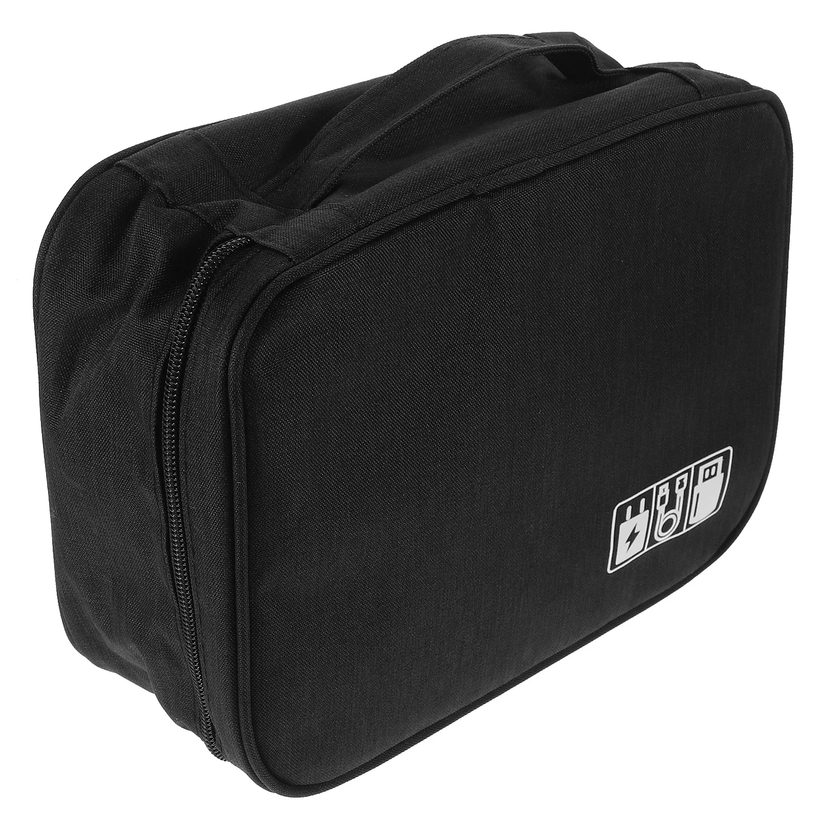 

1Pcs Travel Digital Carrying Pouch Lightweight Electronics Organizer for USB Cables Chargers Mobile Phones Power Banks Cosmetics