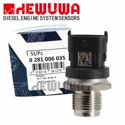 0281006035 CR Common Rail Fuel High Pressure Sensor Regulator For KIA SEDONA III Mk II SORENTO II SPORTAGE 2.0 2.2 CRDi Diesel
