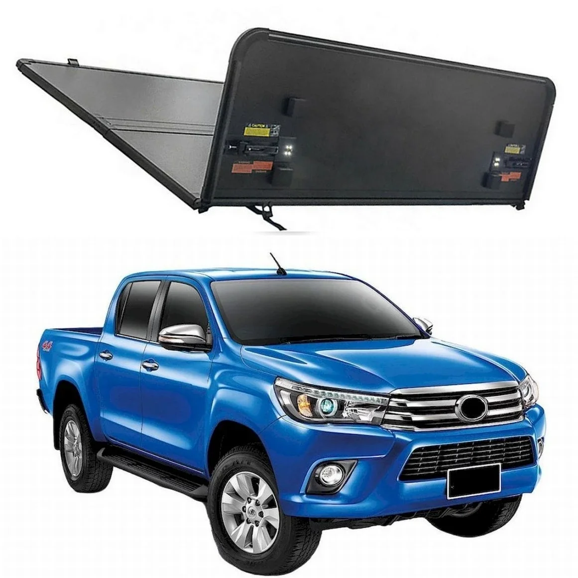 

Hard Trifold Aluminum Tonneau Cover for HILUX REVO