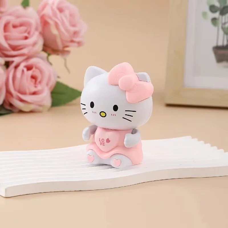 Cartoon Sanrio Pompom Purin girls cute personality creative design luminous recording talking exquisite toy pendant holiday gift #5