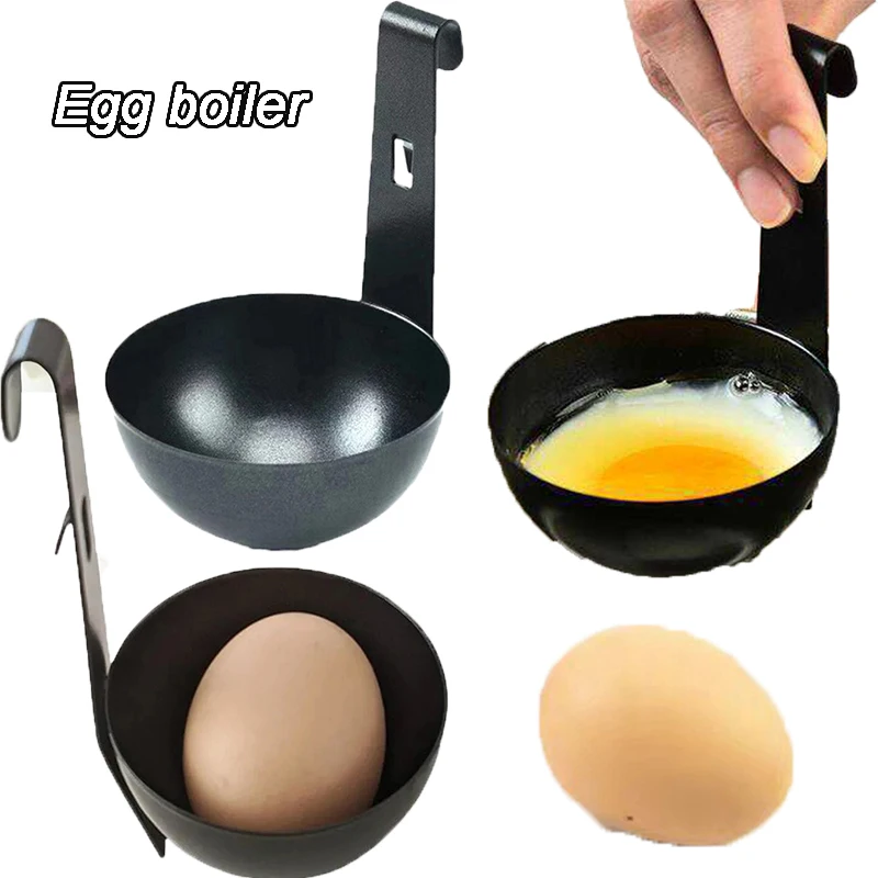 Hot Sale Stainless Steel Egg Boiler Cooker Cup Shaper Poached Egg Mould Frying Pan Poacher Maker Breakfast Kitchen Gadget