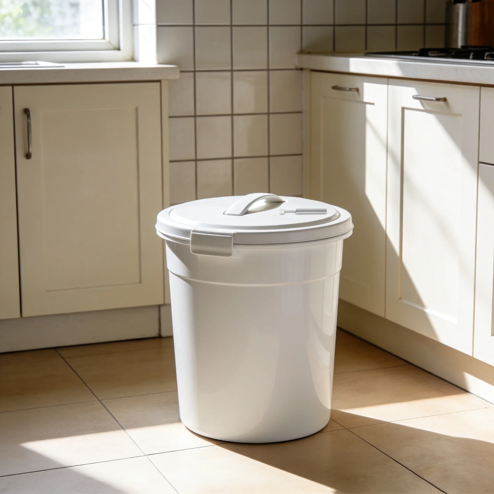 

4pcs Trash Can Lid Damper Replacement Soft Close Hydraulic Piston For Kitchen Wastebasket Garage Bin Damping Mechanism Silent