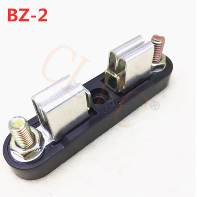 BZ-2 fuse holder BZ-2 blade type fuse base fuse BZ-2/12*37MM one box of 10 blade type thick copper