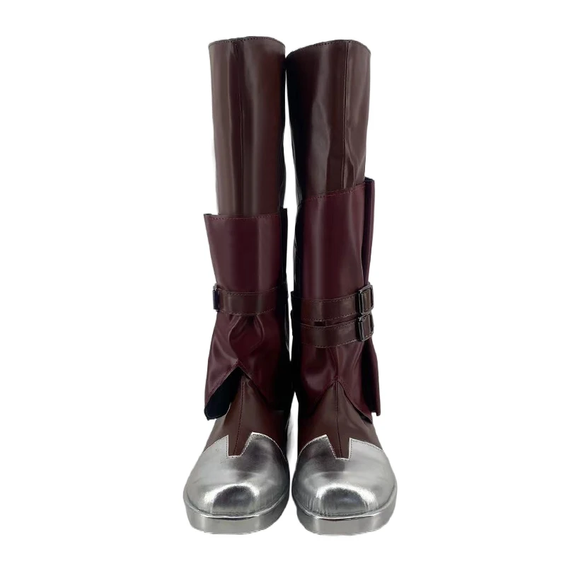 Anime Arcane Ekko Cosplay Fantasia Schoenen Laarzen Spel 2024 Game TV 2 Kostuum Vermomming Voor Jongens Mannen Volwassen Halloween Carnaval schoenen