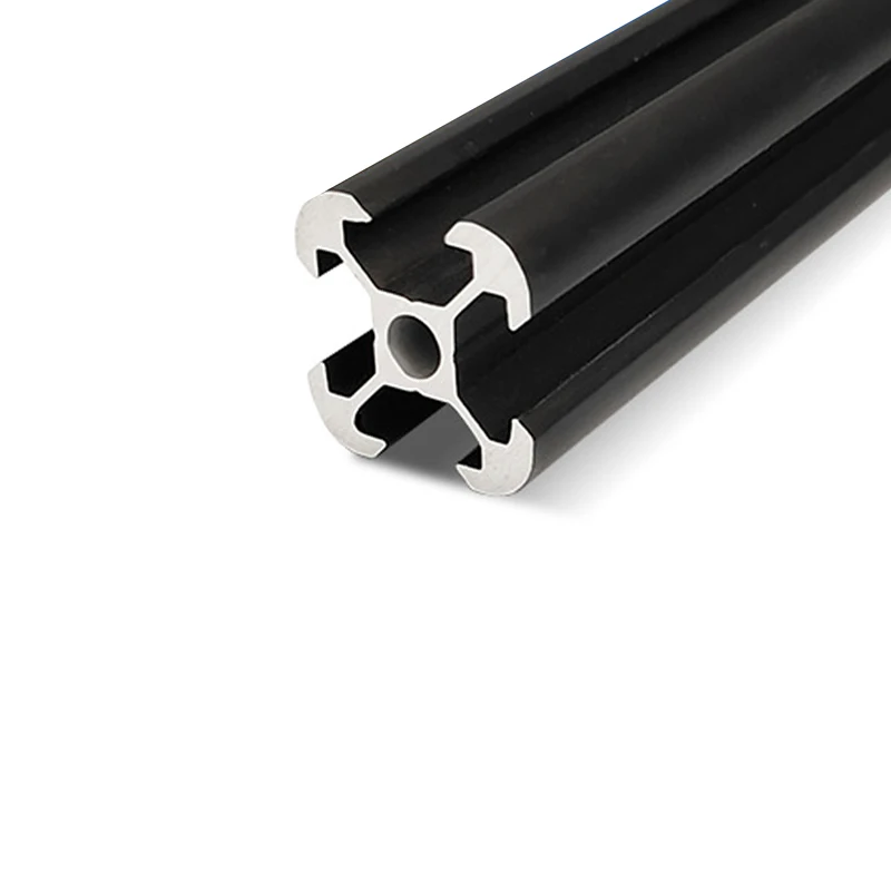 1PC 2PCS 2020VYH T-Slot EU Standard Anodized Aluminum Profile Extrusion L=100 200 300 400 500 550 mm Linear Rail for 3D Printer