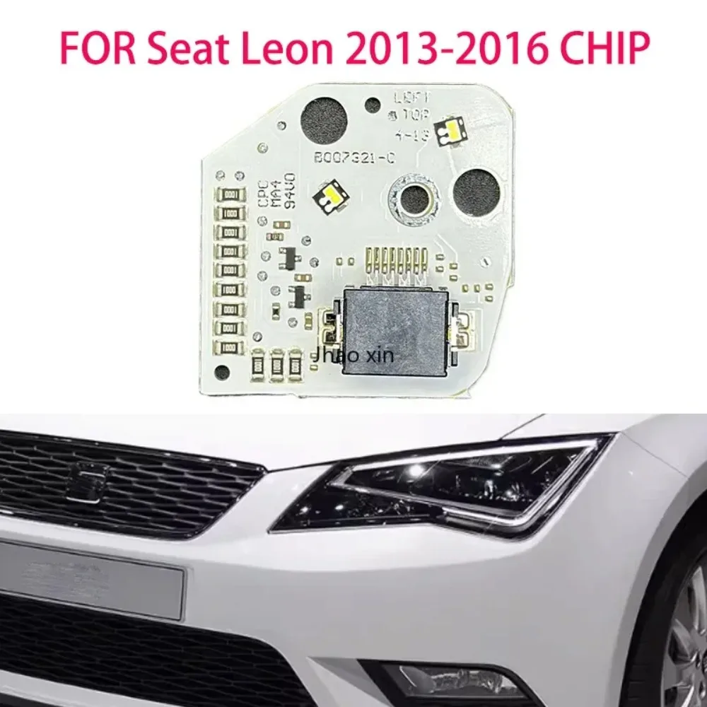 Luz blanca para faros de coche Seat Leon 2013-2016, Chip DRL, placa de circuito de balasto