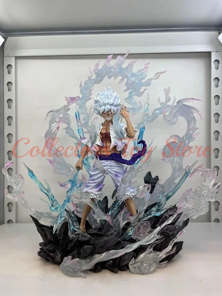 [Fabricado por jt] brinquedos de anime de uma peça skypainting nika luffy anime periférico gk figura estátua modelo colocamentos menino presente de natal