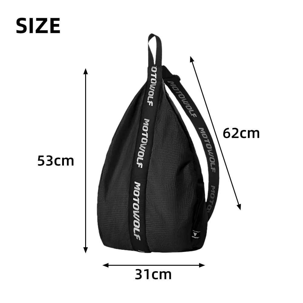 Simple Style Motorcycle Helmet Bag for Men Women Full Face Helmet Backpack Outdoor Sport Cycling Travel Bag Water-Repellent