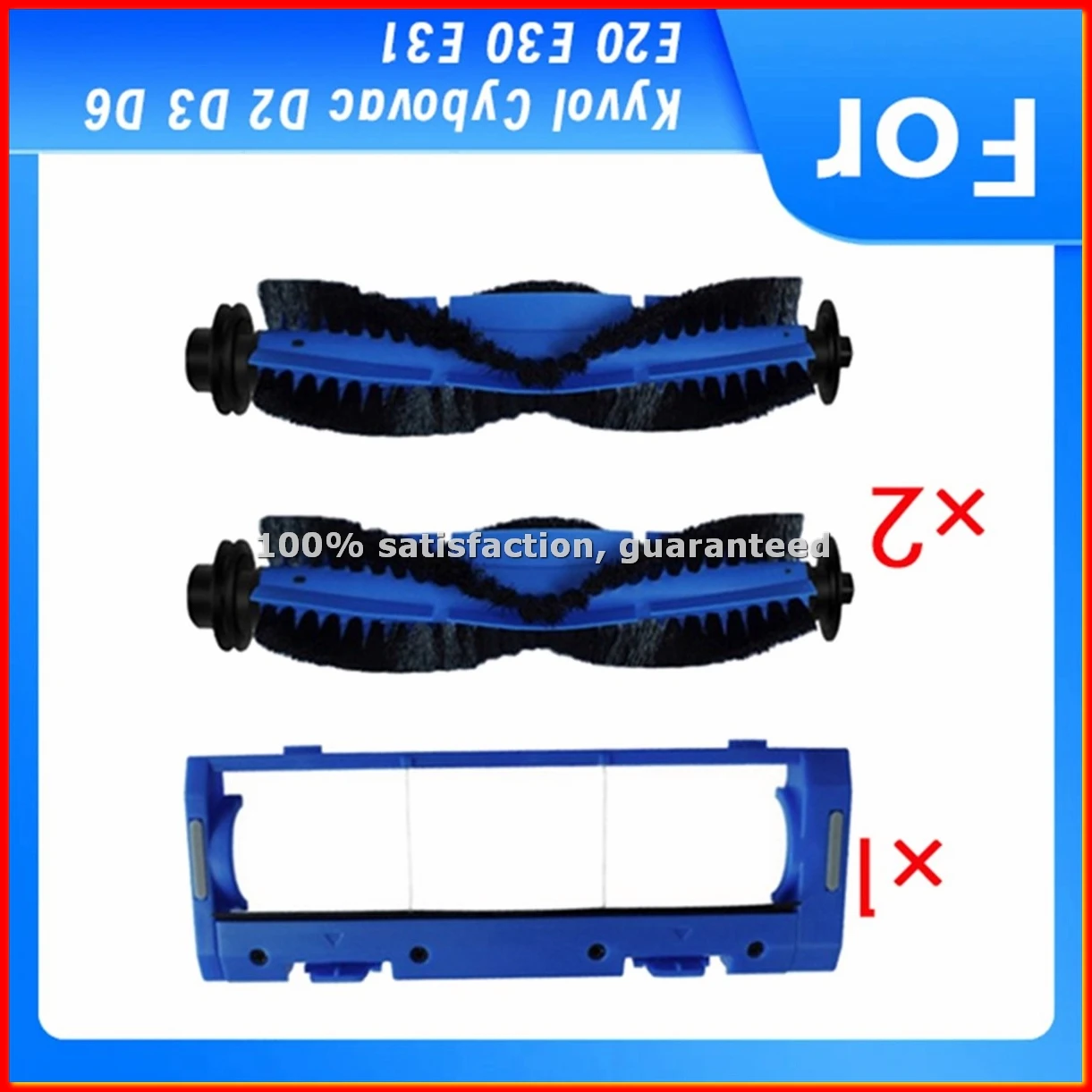 2Pcs Main Brush Wit…