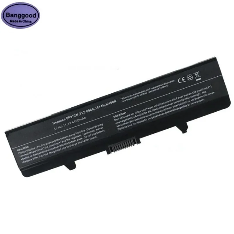 

Аккумулятор для ноутбука Dell Inspiron 4400 1440 1525 1526 1545 Vostro 1750 0D608H 500-312 C601H D608H, 0625 мАч, 0F972N, J414N, K450N