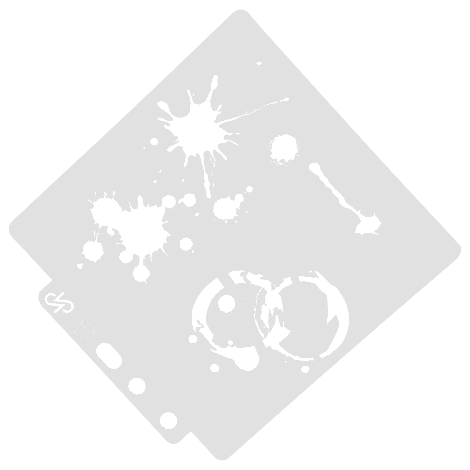 

Drawing Mask Template Hollow Out Stencil Painting Templates Spray Washable Stencils