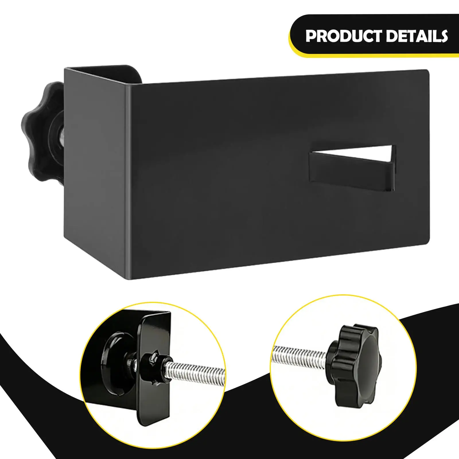 Security Locks Box Door Hanger Compact Door Hook Mount Easy Installation for Hotel Family Dorm