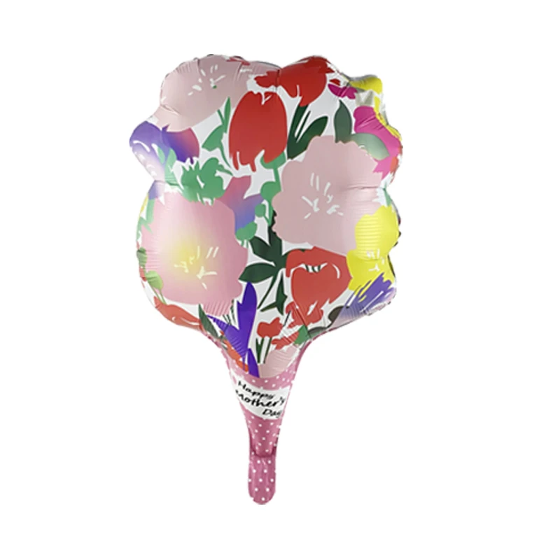 Mother\'s Day Decorations Balloons I Love You Mom Happy Mother\'s Day Aluminum Film Balloons Mothers Gifts