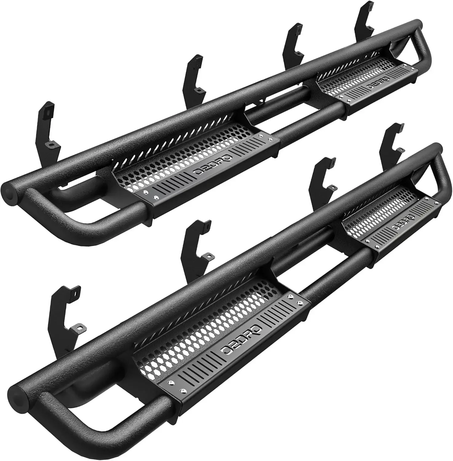 

6 inch Running Boards Compatible with 2019-2024 Chevy Silverado/GMC Sierra 1500 Crew Cab, 2020-2024 Silverado/Sierra 2500H