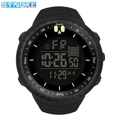 Men's Watch Sports Digital Watches for Man Big Dial Luminous Waterproof Alarm Clock Multifunction Military Electronic Wristwatch