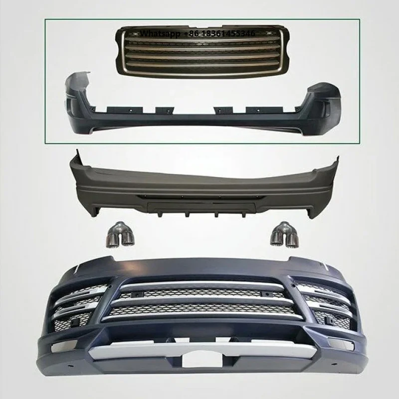 

New Bumper Body Kit Sport 2010-2017 Upgrade Black Shine Package