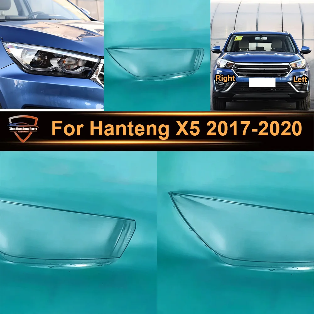 

Car Accessories Front Headlamps Transparent Lampshades For Hanteng X5 2017-2020 Lamp Shell Headlights Lens Cover Plexiglass