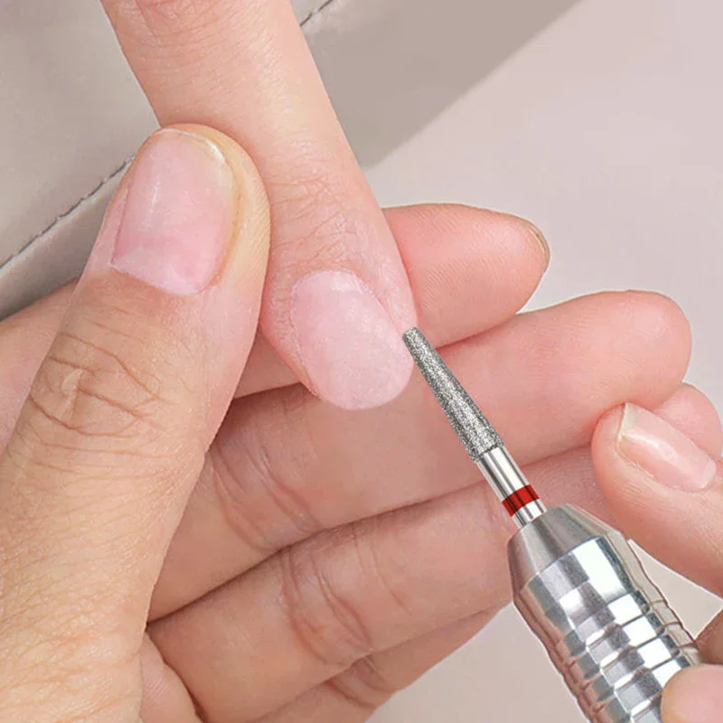 Professional Nail Drill Bit Sharp Cone Carbide Cuticle Clean for Gel Polish Removal Durable Manicure Tool for Nail Techs