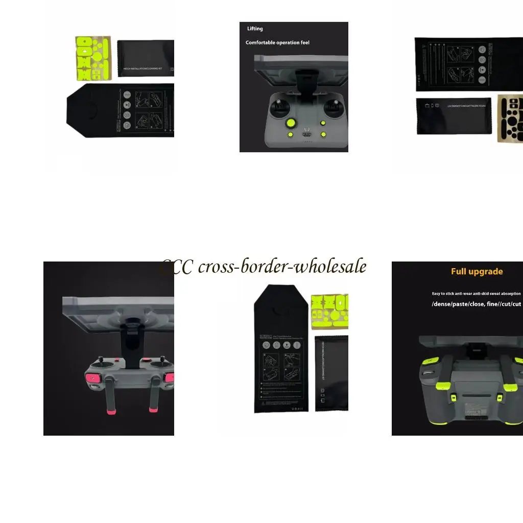 L41F Cobertura completa Anti -Skid Guard adesivos para 4 remotos profissionais