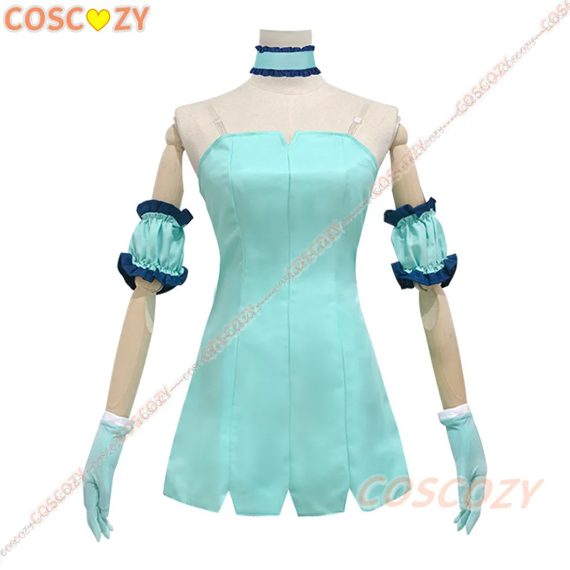 Tokyo Mew Mew Manga Minto Aizawa Cosplay Mint Green Pink Dress Momomiya Ichigo Cosplay Costume Mint Aizawa Outfit Anime Cosplay