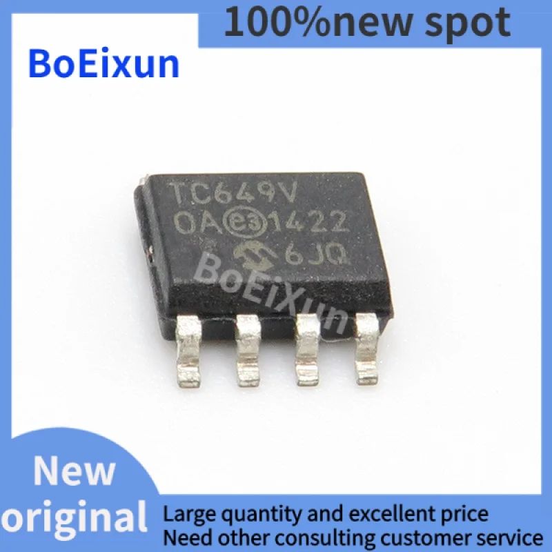 

1-50 PCS TC649VOA SMD SOP-8 TC649 Motor Driver and Fan Controller IC-SCM Chip Brand New Original In Stock