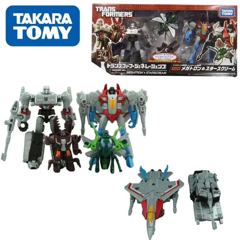 Out of print stock Japanese version comprehensive TG series TG-28 Megatron and Starscream Collection of Action Figures As Gifts