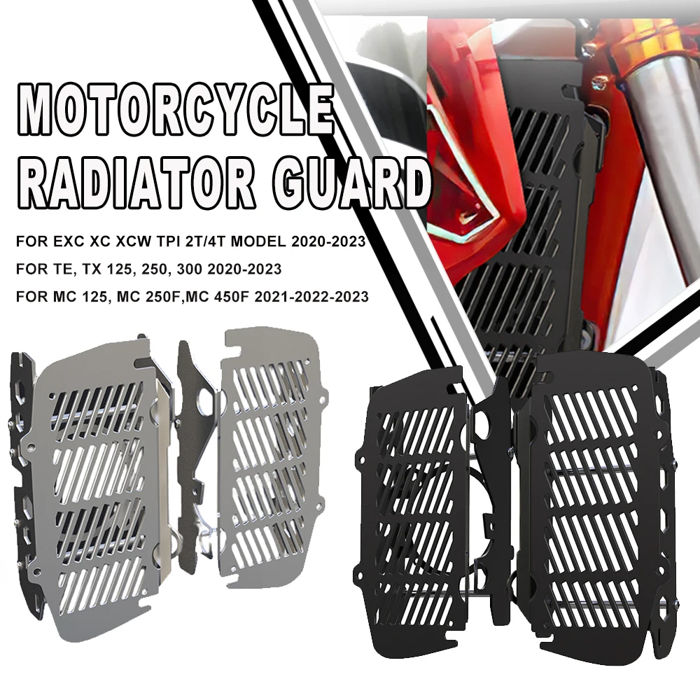 

FOR GASGAS EC 250 EC 300 2021 2022 2023 Motorcycle CNC Radiator Grille Guard Protector Cover Protection EX 250F EX 350F EX 450F