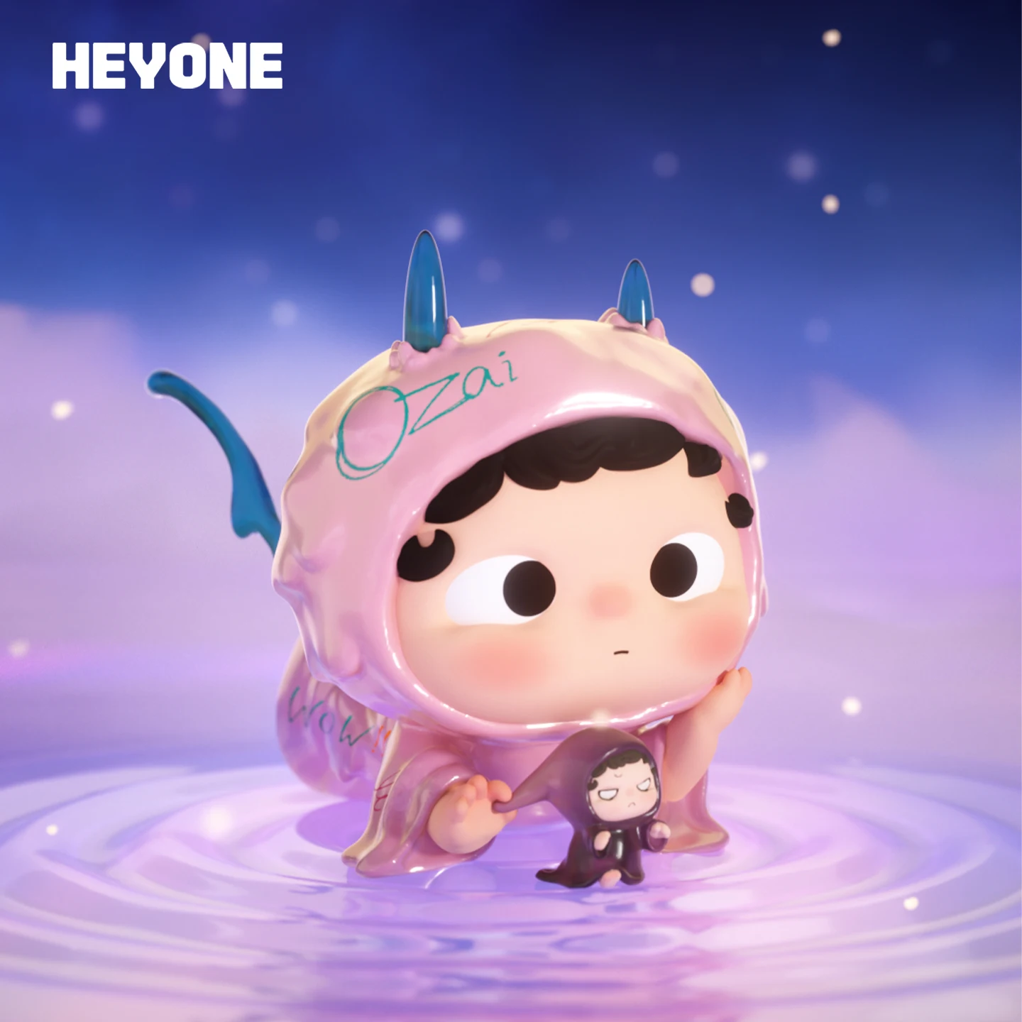 

Новый продукт Heyone Oh Zai Time Traveler Ozai, новый модный игровой орнамент в глухой коробке, памятный подарок на день рождения ручной работы