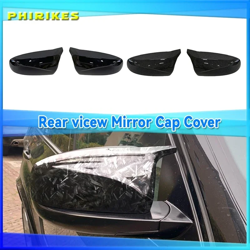 

2 шт., колпачки из углеродного волокна для зеркала BMW X5 E70 X6 E71 2008-2013