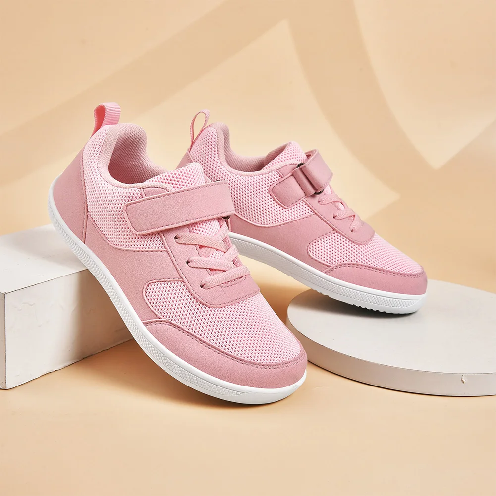 Zapatillas de deporte para niños y niñas, zapatos para caminar con correa ajustable, zapatos transpirables para correr, zapatos de tenis ligeros para exteriores