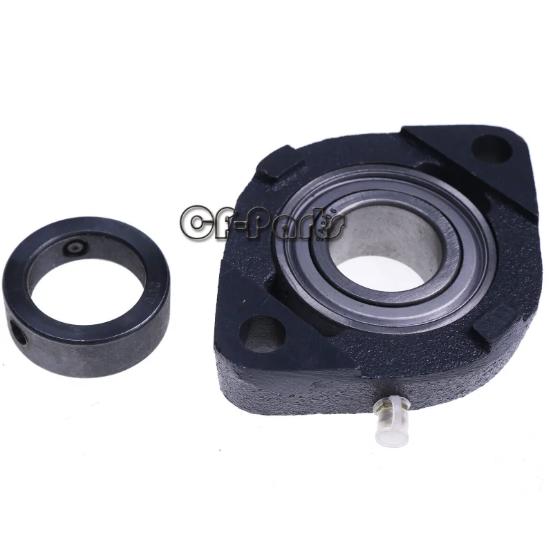 New Flanged Bearing For 7268603 Bobcat Brush Shaft Bearing