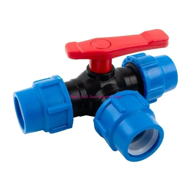Zeit verwenden 3 Wege runde Ventile für einen effizienten Wasserbewirtschaftungsdurchmesser 32 mm C7AC