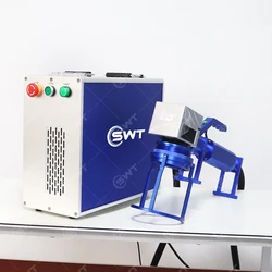 Industries Printing Handheld Portable mini laser engraver marker handheld fiber laser marking machine for steel plastic tires