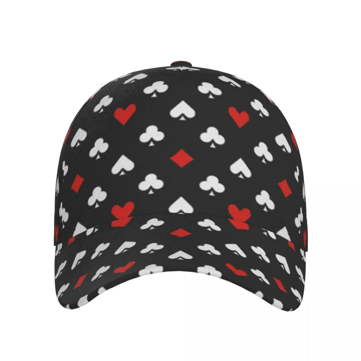 Card Suits Poker Outdoor Sport Cap Baseball Hat Men Women Visor Street Hip Hop Caps