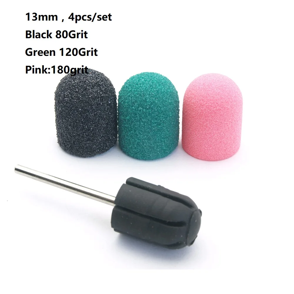 الماس مسمار مثقاب الخشب الرملي الفرقة ورقة الروتاري لدغ القدم عرموش إهاب القاطع باديكير أداة اكسسوارات مطحنة مانيكير قدم ملف #4