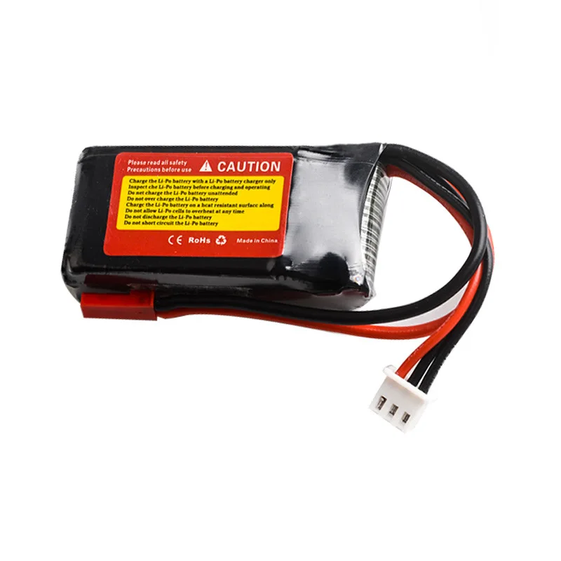 GE 2s 7.4v 1000MAH model aircraft power lithium battery pack, suitable for Weili V262 V353 V912