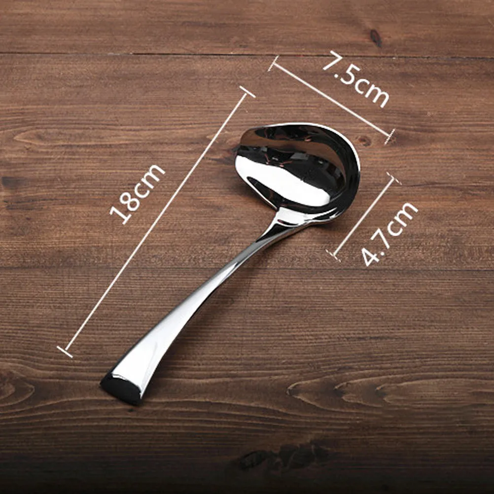 Stainless Steel Drizzle Spoon for Sauces – Rust-Resistant, Dishwasher Safe, Fine Craftsmanship